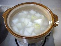 美味的冬瓜干贝汤做法图解4)