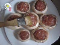 家常菜口蘑酿肉做法图解9)