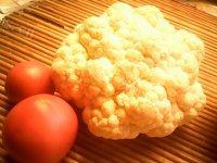 香醇的西红柿炒菜花做法图解1)