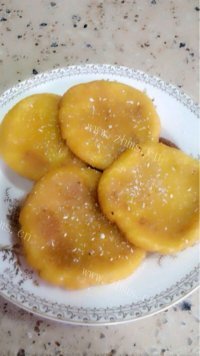 美味营养的南瓜饼做法图解6)