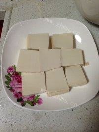 家常菜虾仁蒸豆腐做法图解3)
