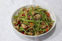家常菜肉片四季豆
