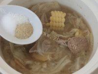 家常菜牛肉白菜煲做法图解10)