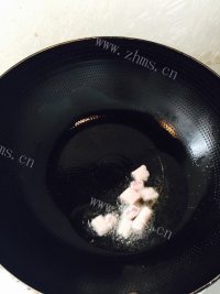 家常豆腐干香菇肉做法图解3)