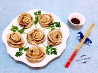 漂亮玫瑰蒸饺做法图解11)