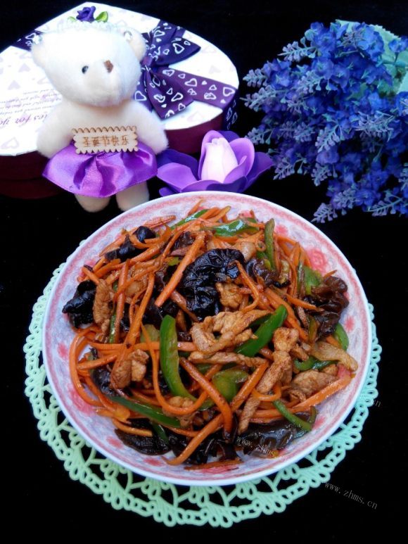 珍馐美味的鱼香肉丝