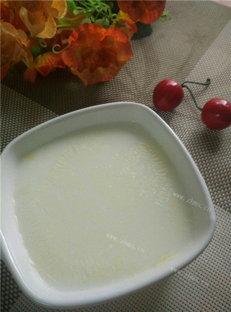 美味佳肴般的双皮奶