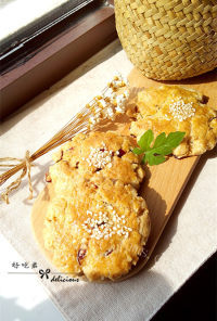 可口的蔓越莓桃酥做法图解14)