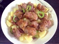 美味的土豆蒸排骨做法图解14)
