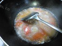 美味的西红柿丸子汤