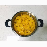 珍馐美味的黄桃罐头做法图解4)