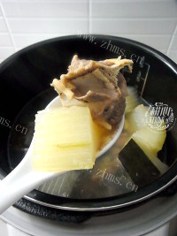 美味的干贝冬瓜汤