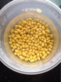 美味的花生枸杞豆浆做法图解2)