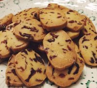 蔓越莓饼干做法图解7)