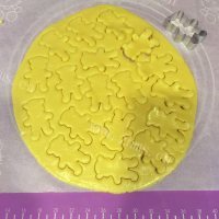 美味小熊抱杏仁饼干做法图解7)
