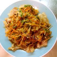 诱人的锅包肉做法图解13)