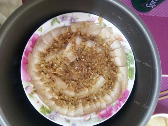 自制蒸肉