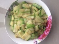 家常菜肉炒角瓜