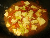 家常菜番茄烧豆腐