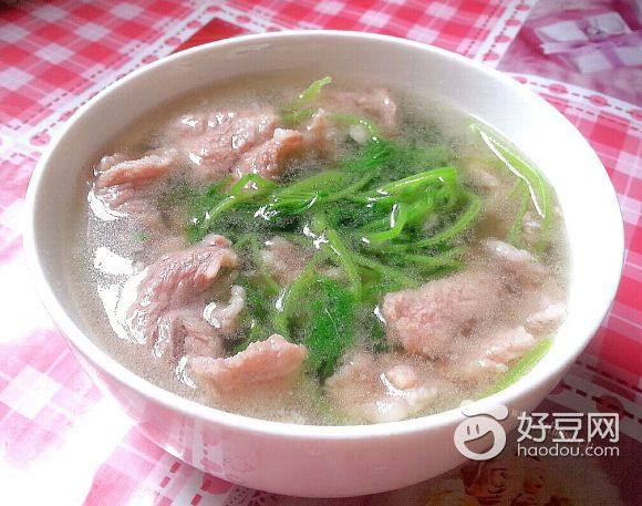 益母草瘦肉汤