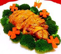 香喷喷的照烧鸡腿做法图解24)