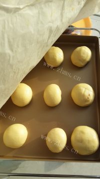 自制肉松小餐包做法图解9)