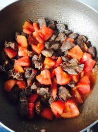 诱人的番茄牛腩做法图解13)