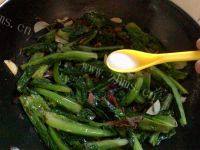 豆豉鲮鱼油麦菜做法图解6)