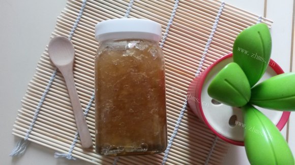 独特的蜂蜜柚子茶