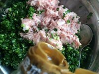 补血的韭菜猪肉水饺做法图解6)