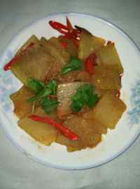 家常菜蚝油冬瓜