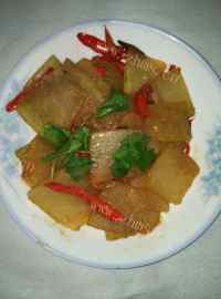 家常菜蚝油冬瓜