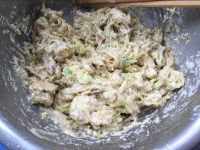 自己做的西葫芦鸡蛋煎饼做法图解5)