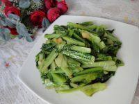 极致的蒜香油麦菜