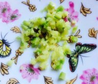 家常菜香菇青菜做法图解4)