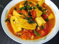 家常菜番茄豆腐