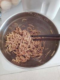 美味的芝麻肉松做法图解5)