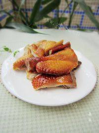 美味的蜜汁烤鸡
