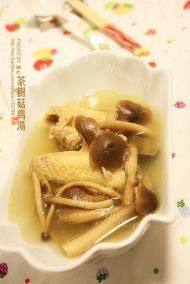 茶树菇鸡汤做法图解13)