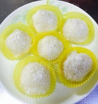 自制榴莲糯米糍做法图解10)