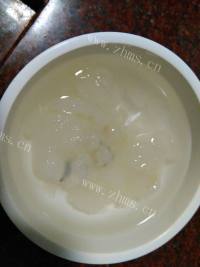 玉盘珍馐的木瓜炖雪蛤做法图解2)