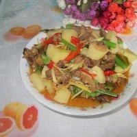 自制土豆烧牛腩