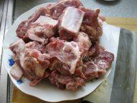 「自创」排骨炖豆角做法图解1)