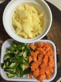 营养的儿童咖喱饭做法图解2)