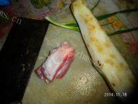 家常菜肉炒山药做法图解1)