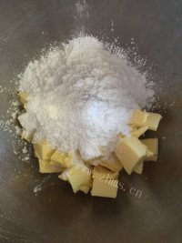 美味的乳酪夹心饼干做法图解2)