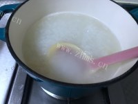 猪肝粥做法图解5)