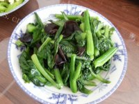 家常菜木耳菜心