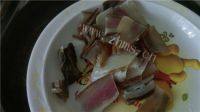 家常菜腊味四季豆做法图解3)