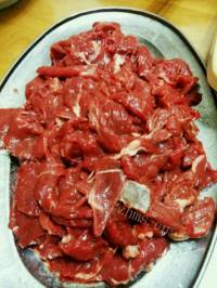 特色美食酸笋炒牛肉做法图解1)